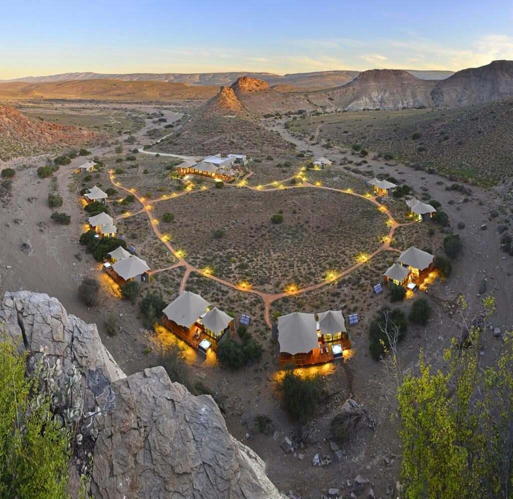 Dwyka Tented Lodge at Sanbona Wildlife Reserve