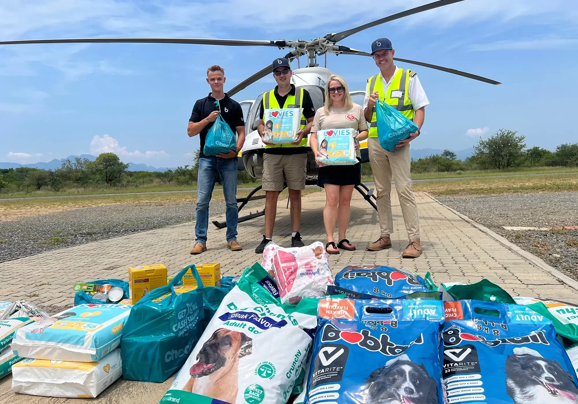 Bastion Aviation Supports HAART during Kruger floods
